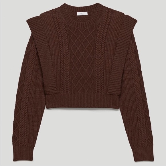 Aritzia Sweaters - nwot Babaton Seek sweater XL coffee bean
